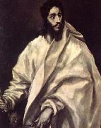 GRECO, El Apostle St Bartholomew USA oil painting artist